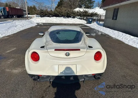 2016 Alfa Romeo 4C z USA, uszkodzony, nr VIN ZARBAAA41GM177436